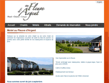 Tablet Screenshot of fleuveargent.com
